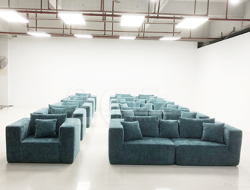 CP07 blue fabric vacuum sofa (1) CP07 blue fabric vacuum sofa (1)