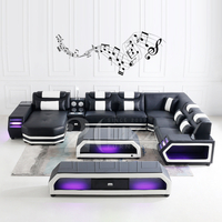 Futuristic LED sofa