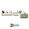 Factory Wholesale Italian Minimalist Leather Sectional Sofa