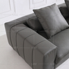 Factory Wholesale Italian Minimalist Leather Sectional Sofa