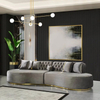 Wholesale Furniture Distributors Canapé De Luxe Paris Sofa Set Curve Fabric Sofa
