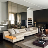 Luxury Italian Furniture Affordable Sofa Suppliers Dubai Nubuck Fabric Sectional Sofa