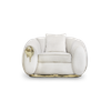 Custom Upholstery Manufacturers Foshan Sofa Factory Soleil Armchair