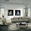 Italian Modern Furniture Divani Riverside Fabric Couch Bulk Sofa Suppliers