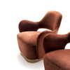 Modern Living Room Bedroom Villa Leisure Armchair Valerie Swivel Accent Chairs