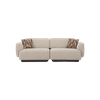 Foshan Bulk Sofa Suppliers Nordic Furniture Lounge Set Boucle Fabric Bogota Sofa Set