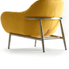 Living Room Leisure Chair Bedroom Accent Chair Stainless Steel Frame Jade Luxury Chair
