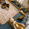 Arabic Majlis Sofa Seating Arabic Jalsa Ottoman Sofa Wooden Bench Furniture