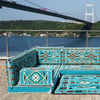 Light Blue Arabic Sofa Pallet Sectional Sofas Arabic Majlis Sets