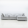 Modern Cozy Living Room Fine Furniture Couch Sectional Cloud Sofa