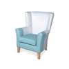 China Nursing Home Healthcare Furniture Fabric Sofa Highgate King Chair