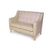 Modern Sofa for Nursing Homes Belgravia Mid Back Loveseat Sofa
