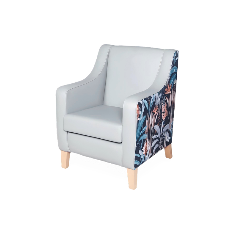 Nursing Home Sofa Furniture Belgravia Mid Back Fabric Chair