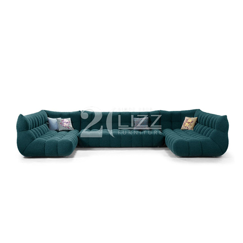 Sequence Sofa SetUp Composition Roche Bobois U-shape Fabric Sectional Sofa