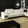 European Living Room Sofa Set Bolinger Leather Sectional with Storage