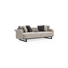 Art Deco Inspired Linen Luxury Couch Furniture Bergama Sofa Set