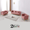 Modern Sectional Classical Velvet Fabric Button Sofa