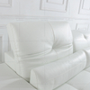 Modern Furniture White Couch Leather Sofa Loveseat and Chair