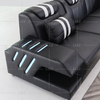 Modern Transformer U Shape Big Led Sectional Sofa