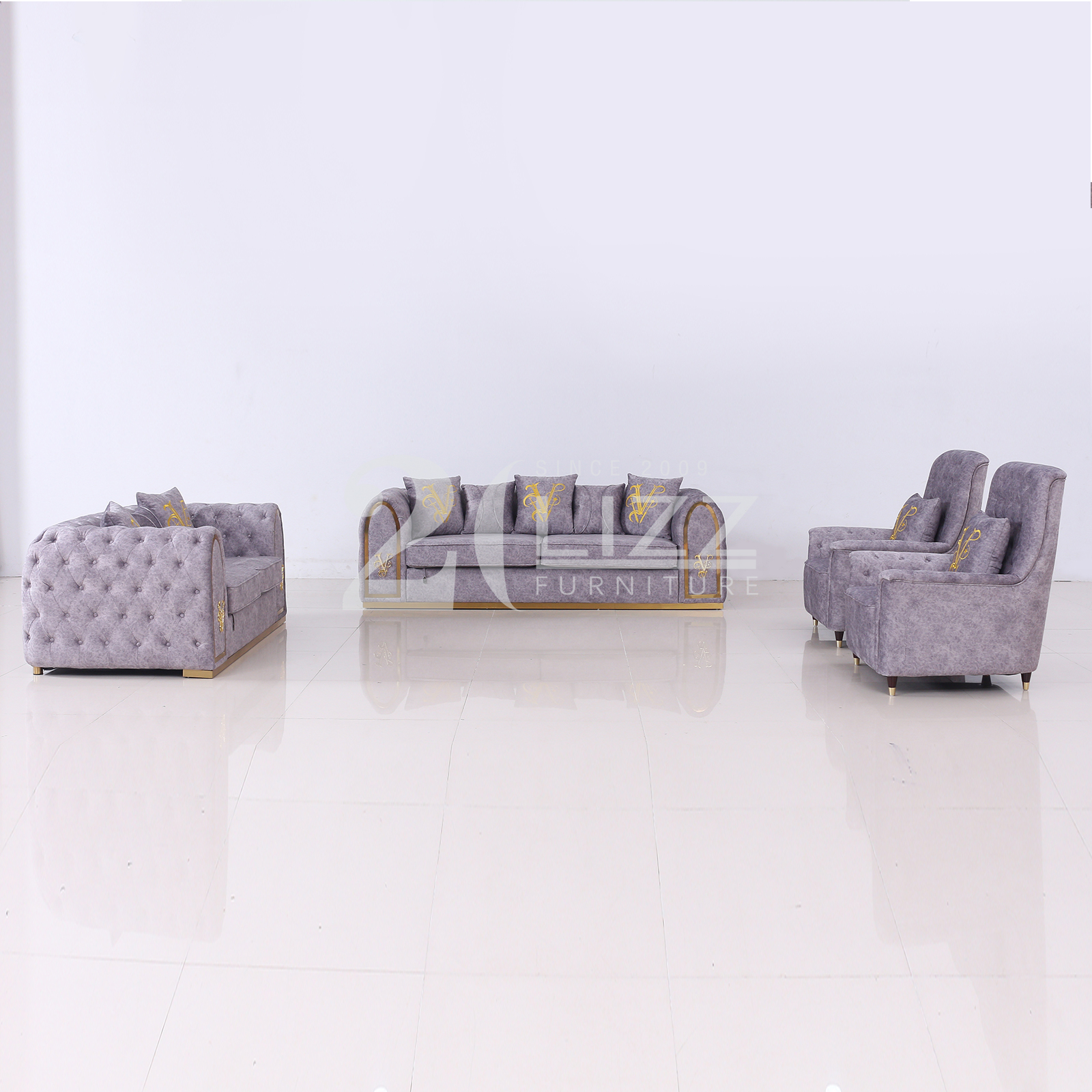 Foshan Sofa Factory Wholesale Sectional Sofa Set 