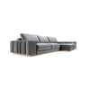 Divano Italiano Modern Salas L-shape Charisma Sectional Sofa 