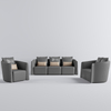 Italian Leather Couch Furniture Fendi Casa Leather Sectional Sofa