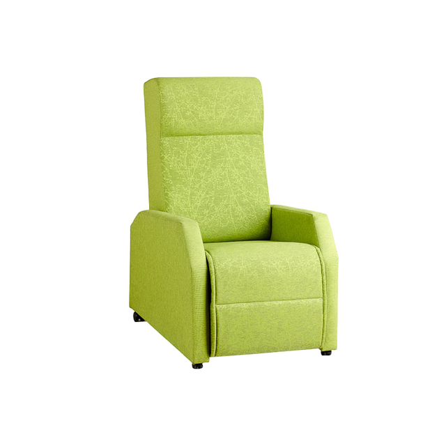 Siena Manual Recliner Chair Fabric Nursing Home Sofa Chair Healthcare Furniture