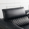 Contemporary Genuine 2 Seater Leather Sofa