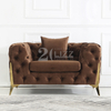 Furniture Vintage Fabric Couch for Living Room