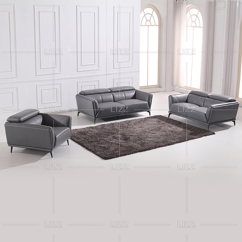 Home Office Sofa Sectional Leather Couch 1+2+3