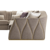 Italian Furniture Factory Small Corner Sectional Arcadia Composition Sofa