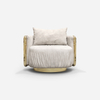 Upholstered Furniture Wholesalers Luxury Fabric Sillón Imperfectio Round Armchair
