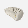 Divano Moderno Italiano Foshan Luxury Fabric Sofa Suppliers Soleil Sofa