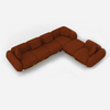 Foshan Furniture Handmade Custom Luxury Italian Fabric Sofa Opus Modular Sofa