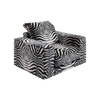 China Luxury Sofa Suppliers Wholesale Single Zebra Fabric Sofa Fresia Armchair