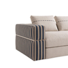 Contemporary Italian Modular Sofa Designs Fendi Fabric Sofa