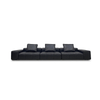 Bulk Modern Sofas Italy Wholesale Black Leather Sofa