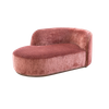 Fabric Majlis Leisure Chaise Pierre Chair for Living Room And Bedroom