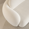 Foshan Modular Sofa Suppliers Furniture Wholsaler Curved Fabric Sofa