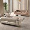 Turkish Kinik Furniture Living Room Velvet Fabric Lounge Carina Sofa Set