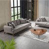 Traditional Fabric Lounge Wooden Damla Sofa Set Sofa Loveseat