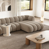 Hospitality Furniture Modern Sectional Couches L-shape Lounge Lia Sofa Set