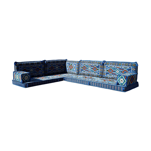 Majlis Sofa Factory Blue Traditional Majlis Floor Sofa Cushion Sofas