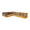 Foshan Majlis Factory Wholesale Arabic Floor Couch Yellow Pallet Cushions