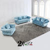 Classical Fabric Lounge Velvet Fabric Sectional Sofa