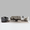 China Furniture Wholesalers Elve Fabric Couch Monaco Sofa Set