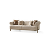 Fabric Sofa Loveseat And Chair Wooden Couch Petra Sofa Set