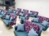 China Healthcare Sofa Furniture for Nursing Homes High-back Armchair Wing Chairs