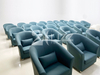 Foshan Healthcare Furniture Nursing Home Sofas Multicolor Elderly-friendly Leather Armchairs