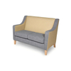 Modern Sofa for Nursing Homes Belgravia Mid Back Loveseat Sofa